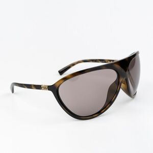 NEW Miu Miu MUA01S RUNWAY 11Z06I Havana Light Purple Sunglasses